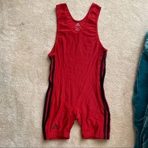 IRREGULAR Adidas Wrestling Singlet Adult Small